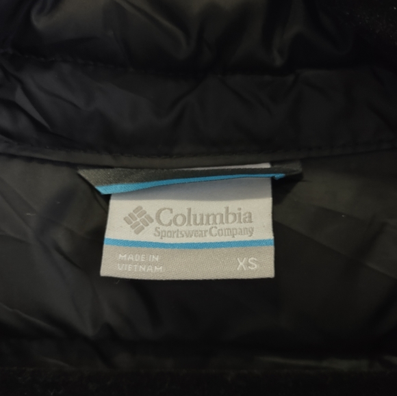 Columbia Puffer Jacket In Black Size XS - Picture 4 of 8